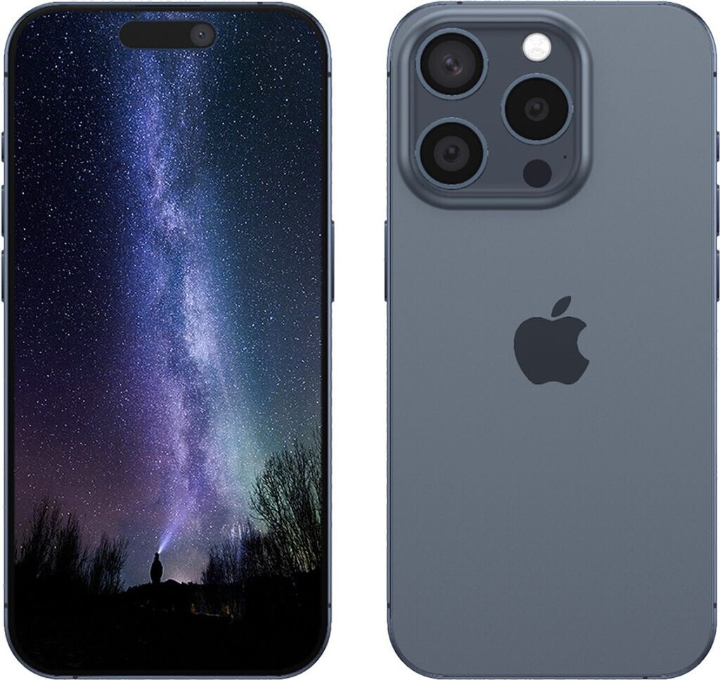 RICONDIZIONATO SMARTPHONE APPLE IPHONE 15 PRO MAX 256GB TITANIUM BLU GRADO A+ BATTERIA NUOVA